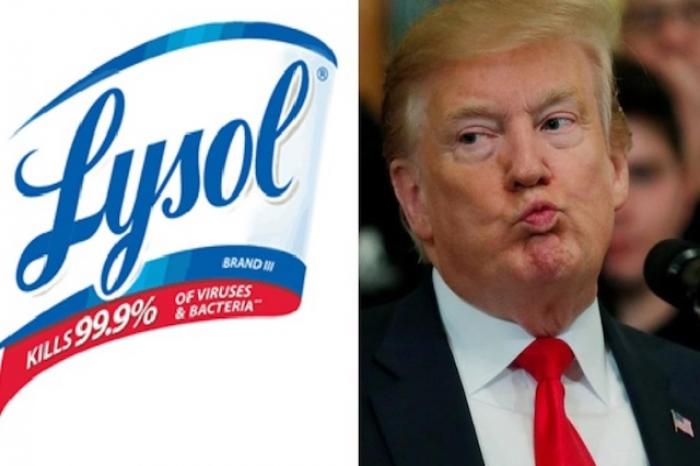 Donald Trump sugiere tomar desinfectante contra COVID-19; compaÃ±Ã­as advierten de no hacerlo