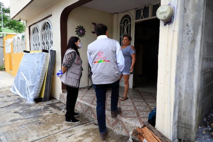 Apoya DIF Guadalupe a familias afectadas por lluvias
