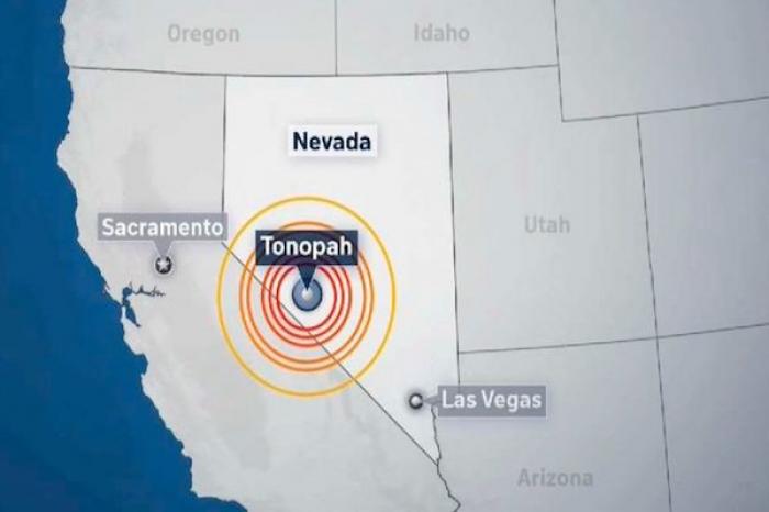 Terremoto de 6.5 grados sacude Nevada y CaliforniaÂ 