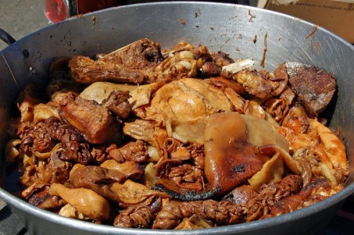 Origen de las carnitas de Puerco 