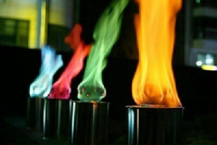 ¿Por qué el fuego cambia de color? 