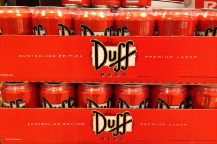 DUFF Beer, la cerveza de los Simpson 