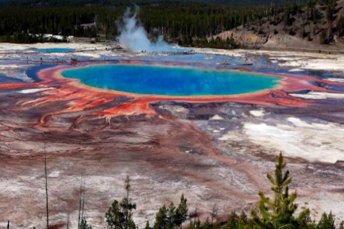 Encuentran a hombre cocinando pollos en las aguas termales de Yellowstone