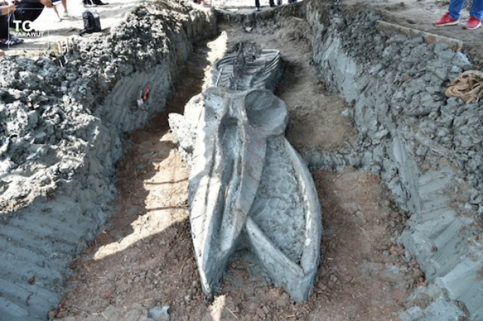Encuentran esqueleto de ballena de hace unos 5 mil años al suroeste de Bangkok