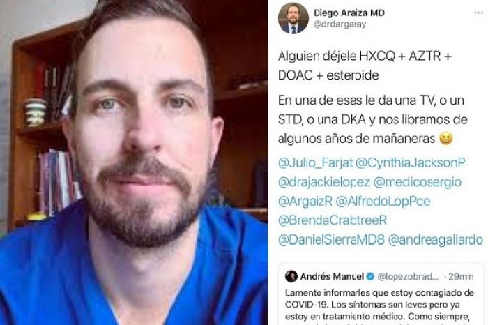 Cardiólogo sugirió causar trombosis a AMLO