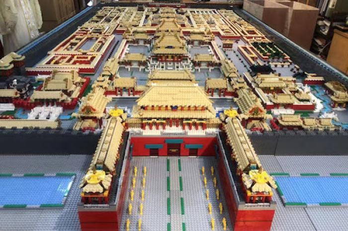 La Ciudad Prohibida de Pekín con más de 700 mil bloques de Lego