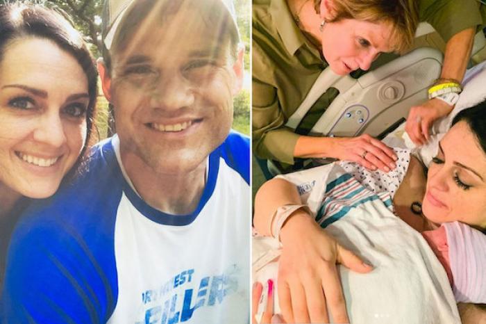 Mujer da a luz a bebé de su esposo que murió hace 14 meses