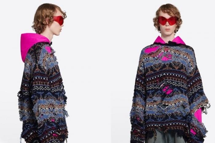 Famosa marca es criticada por poner a la venta un suéter viejo