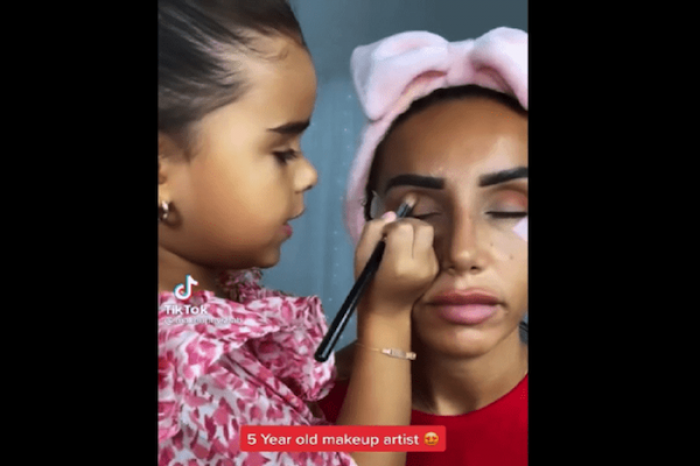 TikTok: Niña sorprende con sus habilidades para maquilla