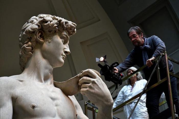 Dubái: Réplica del David de Miguel Ángel se expone al público con los genitales cubiertos