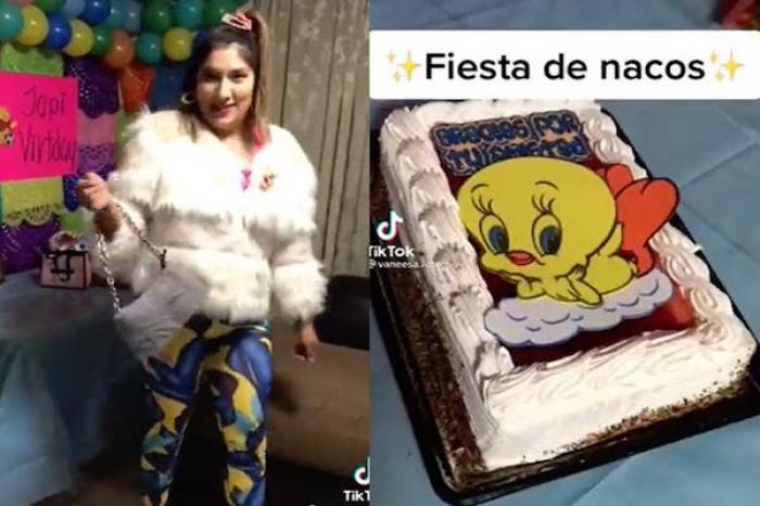 Se vuelve viral por organizar “fiesta de nacos”; la critican en redes