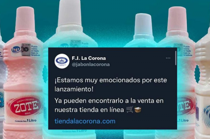 Jabón Zote líquido ya está aquí