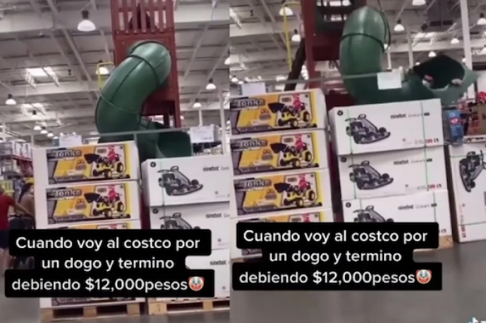 Va a la tienda por un hot dog; termina 