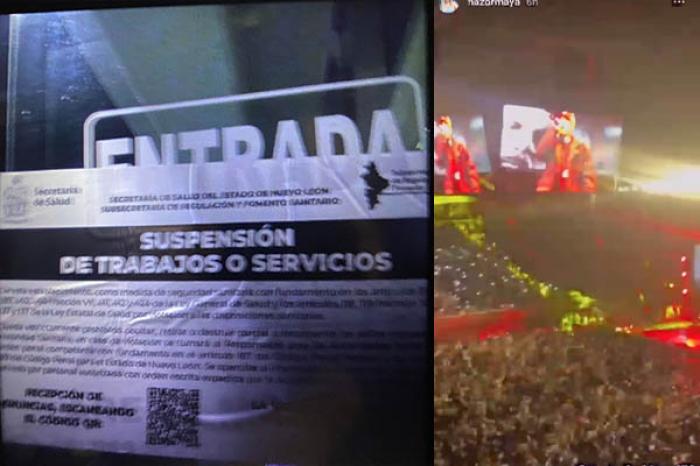 Secretaría de Salud clausura Arena Monterrey; esperan al final para no afectar venta de cerveza