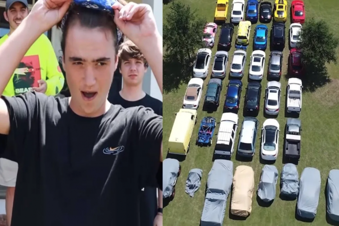 Joven se suscribe a un canal de youtube y le regalan 40 automóviles