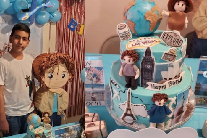 Celebra su cumpleaños con tema de Luisito Comunica