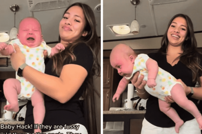 Niñera muestra qué truco aplica para calmar a un bebé inquieto en segundos