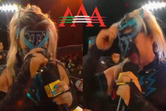 Chik Tormenta pierde su máscara y revela su identidad en Triplemanía XXX 