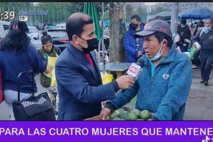 Reportero mal interpreta respuesta de comerciante y se vuelve viral