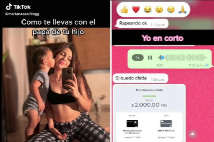 Mujer le compone un rap al padre de su hijo para que ya le deposite