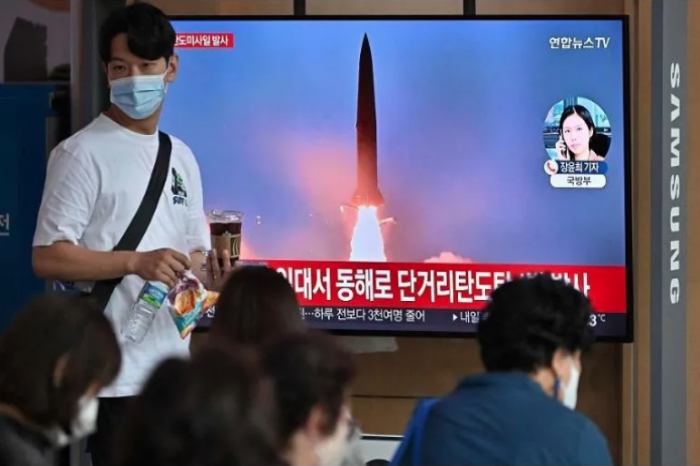 Corea del Norte dispara un misil balístico al mar de Japón