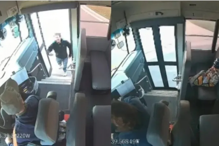 Conductores de autobuses escolares se unen para rescatar a un niño capturado durante un robo de auto