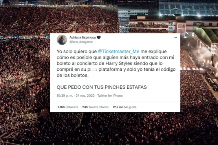 Fan de Harry Styles acusa a Ticketmaster de estafa