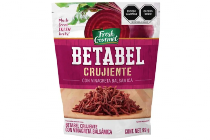 Betabel crujiente Fresh Gourmet contiene grasa añadida: Revista del Consumidor