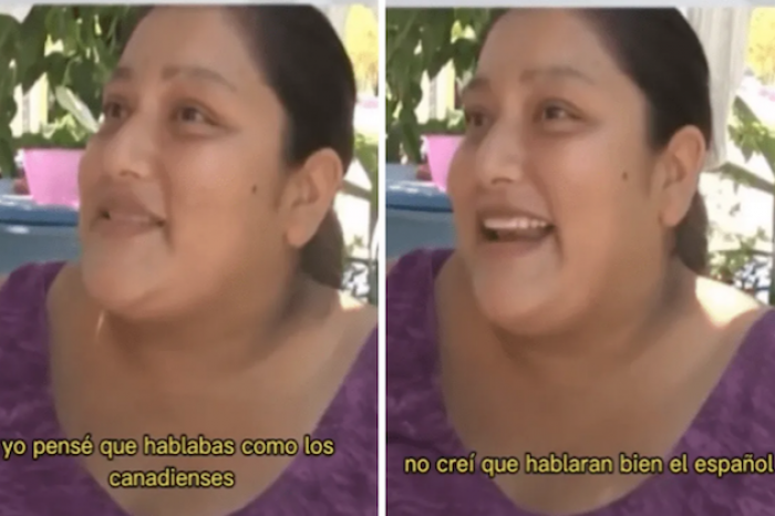 Mujer se sorprende al enterarse que en España hablan español
