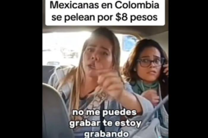 Mexicanas se pelean con un taxista en Colombia por 8 pesos