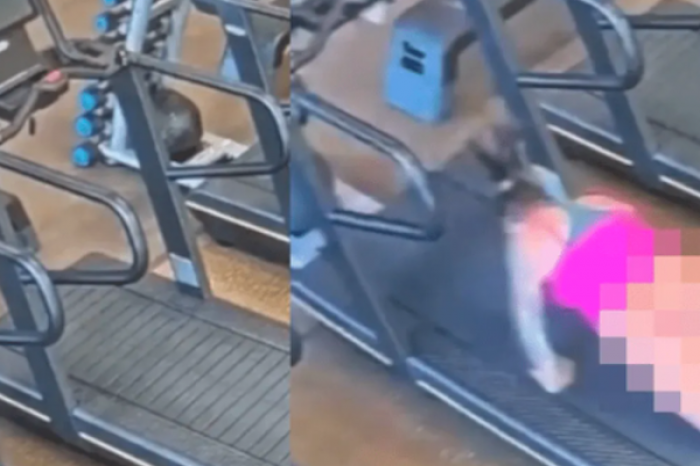 VIRAL: Una caída inesperada en el gimnasio la llevó a la fama en redes sociales