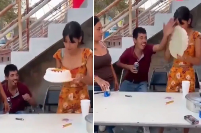 Borracho arruina fiesta de cumpleaños tras aventar pastel a cumpleañera