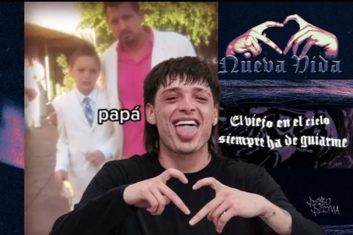 Filtran foto del papá de Peso Pluma
