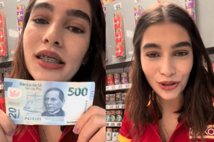 Estafan a cajera con billete falso de 520 pesos en Monterrey