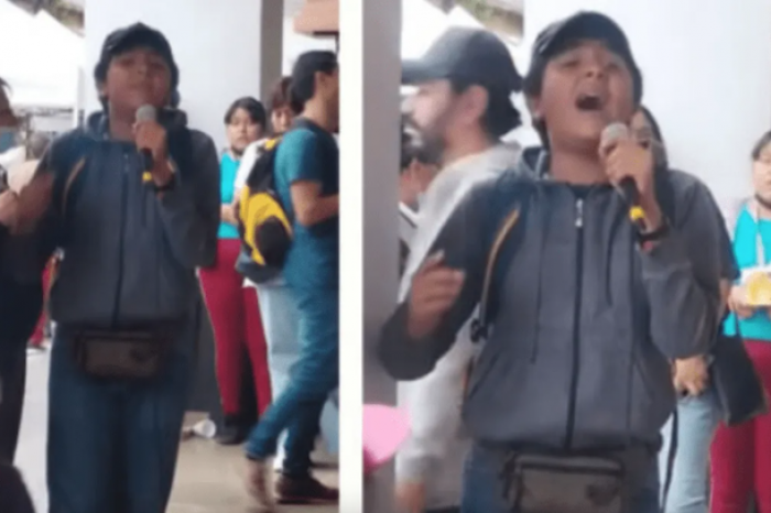 Joven se vuelve viral por cantar “La Gata bajo la Lluvia”