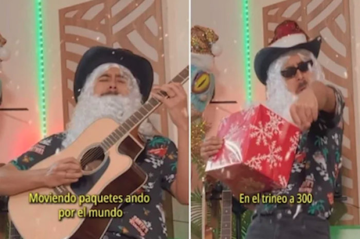 El Huey Coyote sorprende con un ¨Corrido Tumbado¨ para Santa Claus