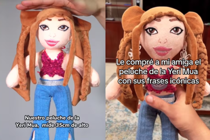  ¡Traka! Ya salió a la venta el peluche viral de Yeri Mua 