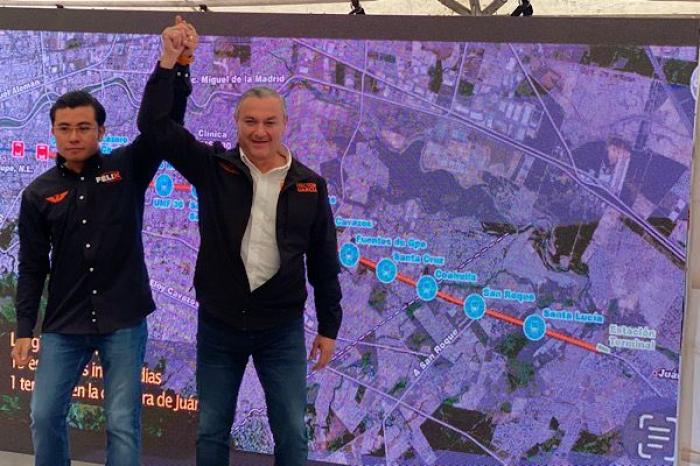 Héctor y Félix se comprometen a gestionar la ampliación del Metro en Guadalupe y Juárez