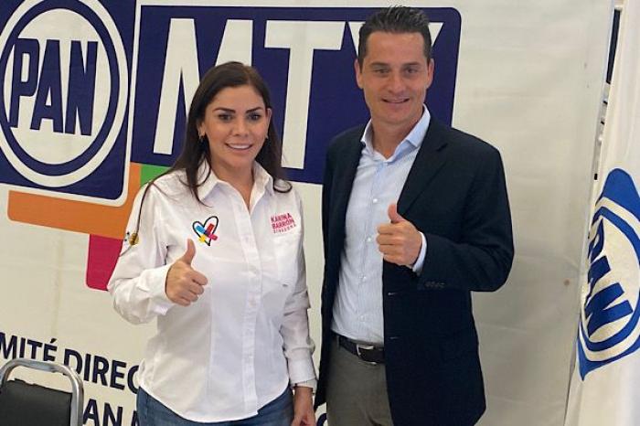 Karina Barrón y Fernando Margáin buscan retomar el proyecto Monterrey VI