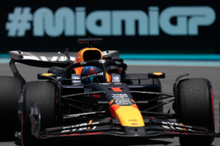 Verstappen domina los entrenamientos libres del Gran Premio de Miami