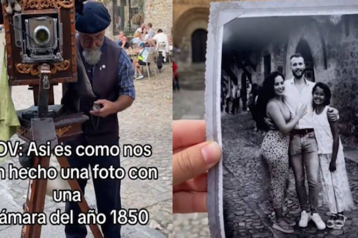 Tiktoker muestra cómo les hicieron una fotog