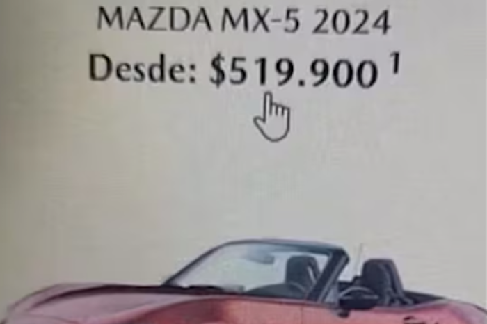 Mazda anuncia acciones legales contra joven por error de precio en su página web