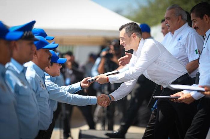El Gobierno de Monterrey gradúa a 47 cadetes y promueve a 101 oficiales de Policía y Tránsito