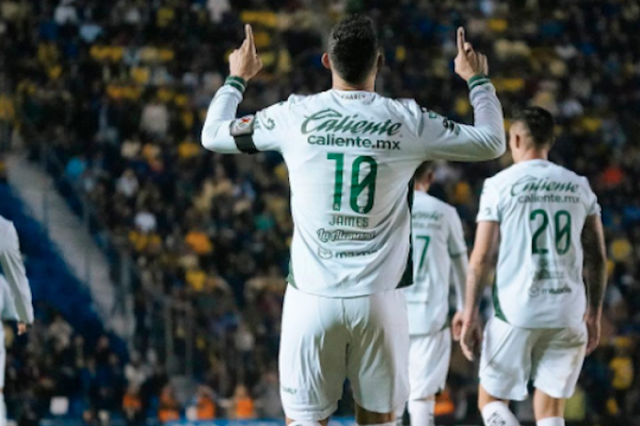 James Rodríguez le da empate al León ante el América