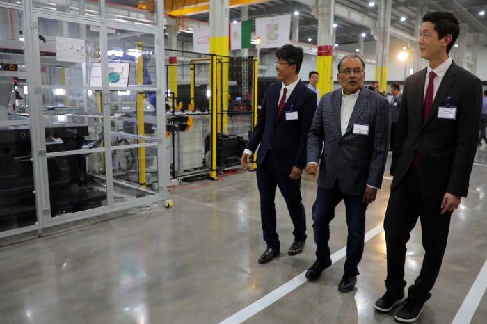 Da Escobedo la bienvenida a Seojin Mobility