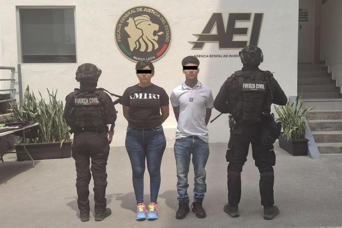 Detienen en Zuazua a pareja con drogas