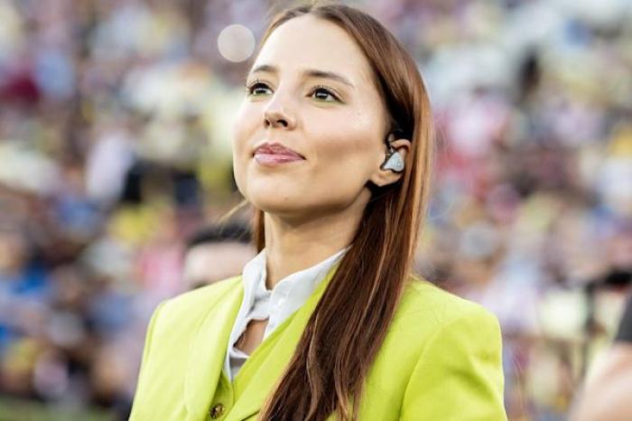 Majo Aguilar entonará el Himno Nacional en c