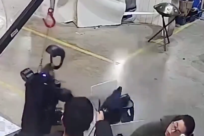  ¡Robot fuera de control! Fallo técnico des