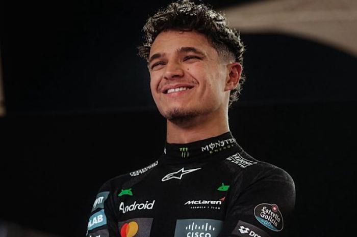 Lando Norris gana caótica carrera sprint en 