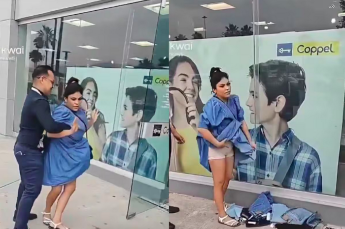 Finge estar embarazada para robar en Coppel y